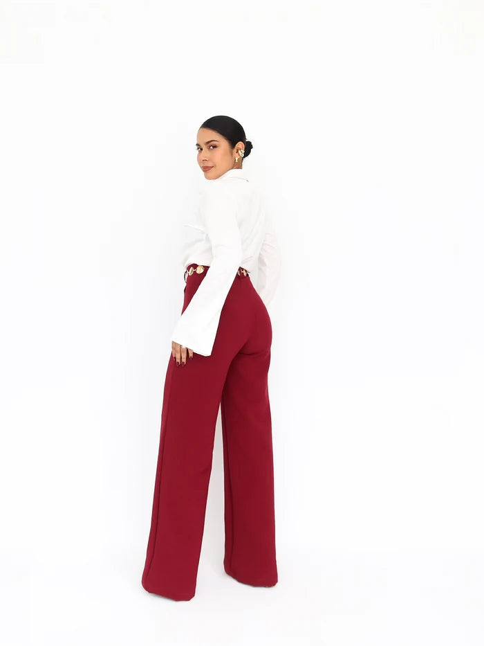 Straight pants