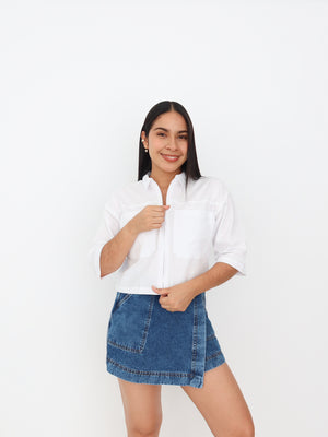 Cami cropped roma