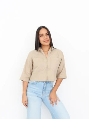 Cami cropped roma