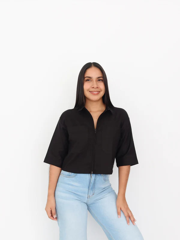 Cami cropped roma