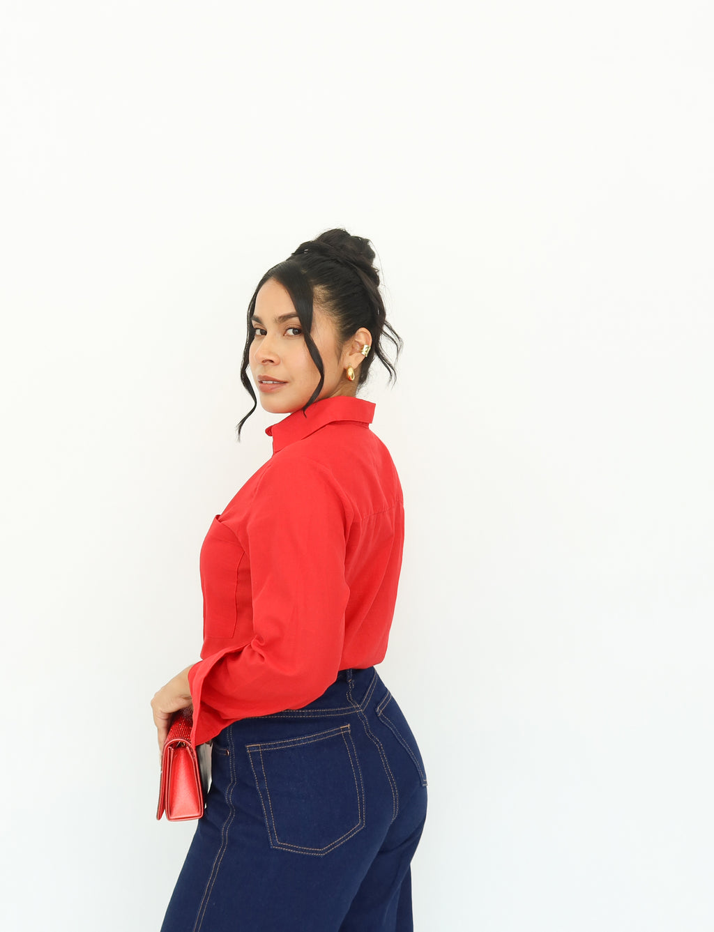 Camisa Oversize roja