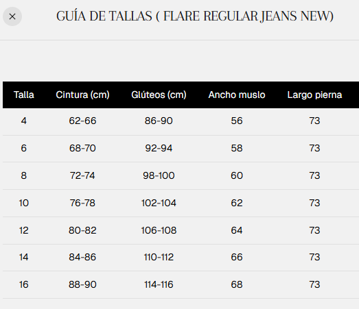 Flare jeans regular azul rasgado