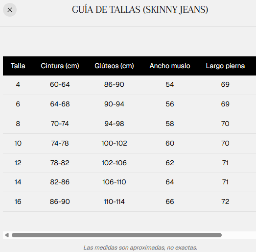 Skinny jeans clasico azul oscuro